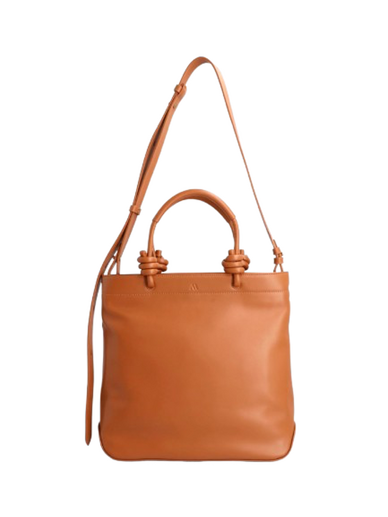 Balo Design Boutique | MINI LOOP, NAPPA LEATHER, COGNAC