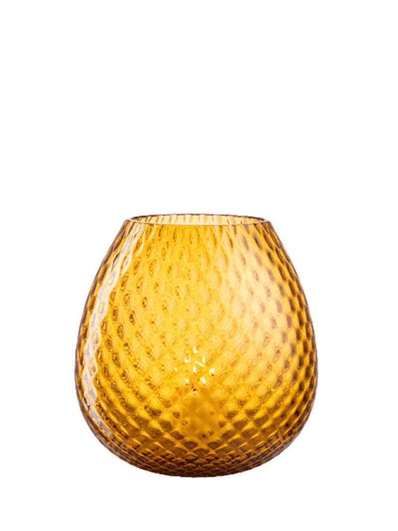 Balo Design Boutique | XL AMBRA / AMBER MACRAME BALLOTON CANDLEHOLDER…